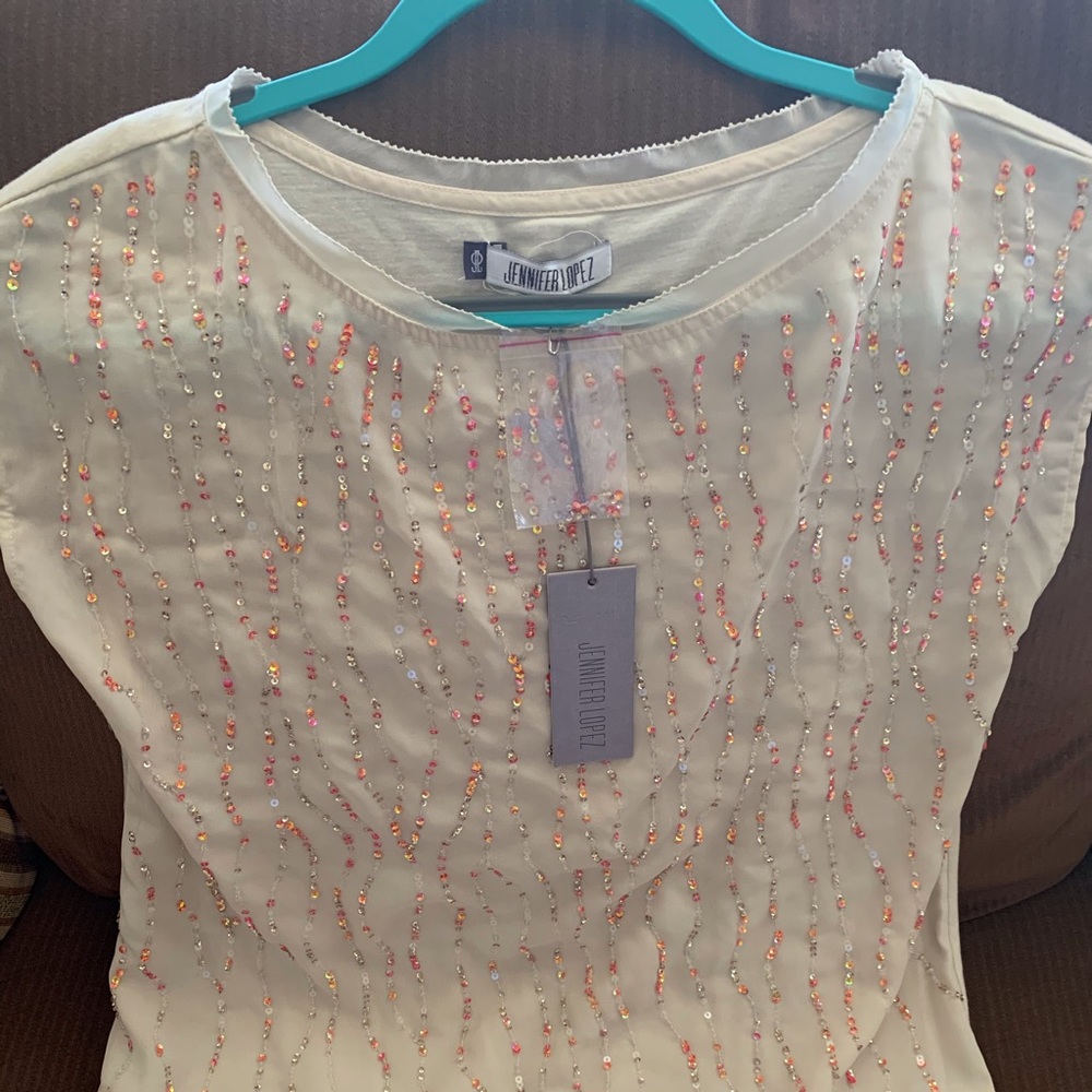 Jennifer Lopez sequin top